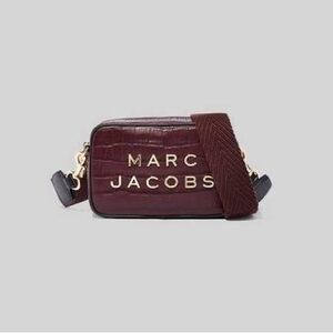 Marc Jacobs Burgundy Crossbody Bag